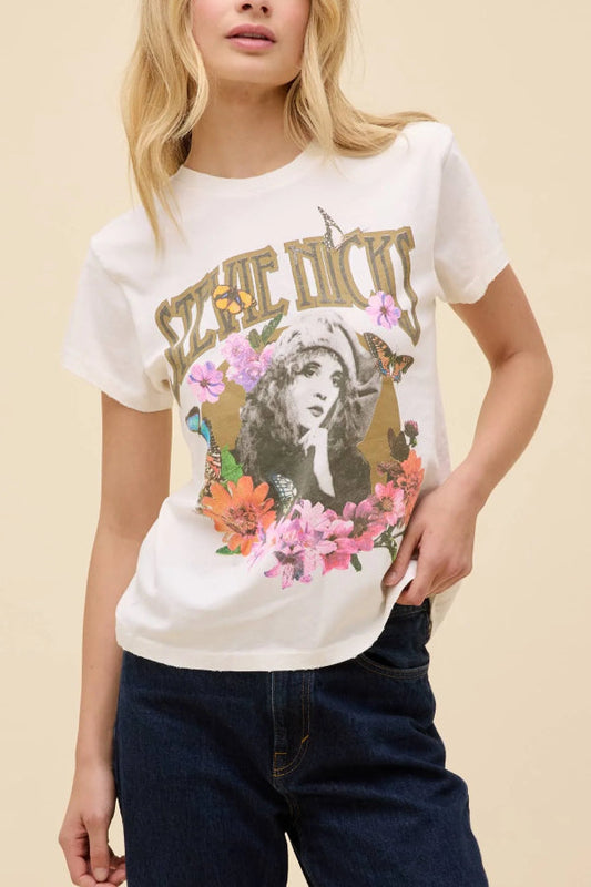 Stevie Nicks Flower Collage Tour Tee