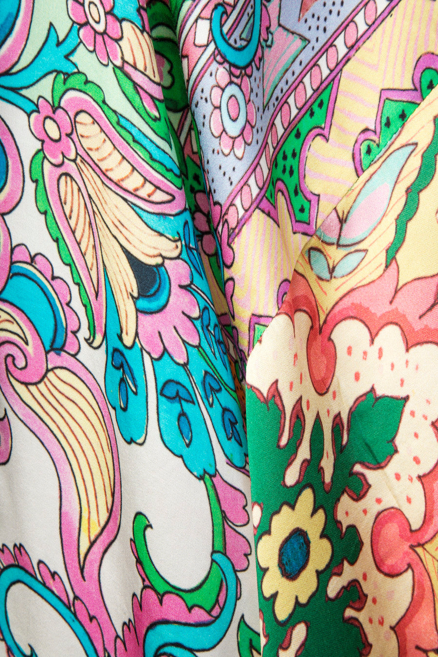 Paisley Mixed Print Kimono Long