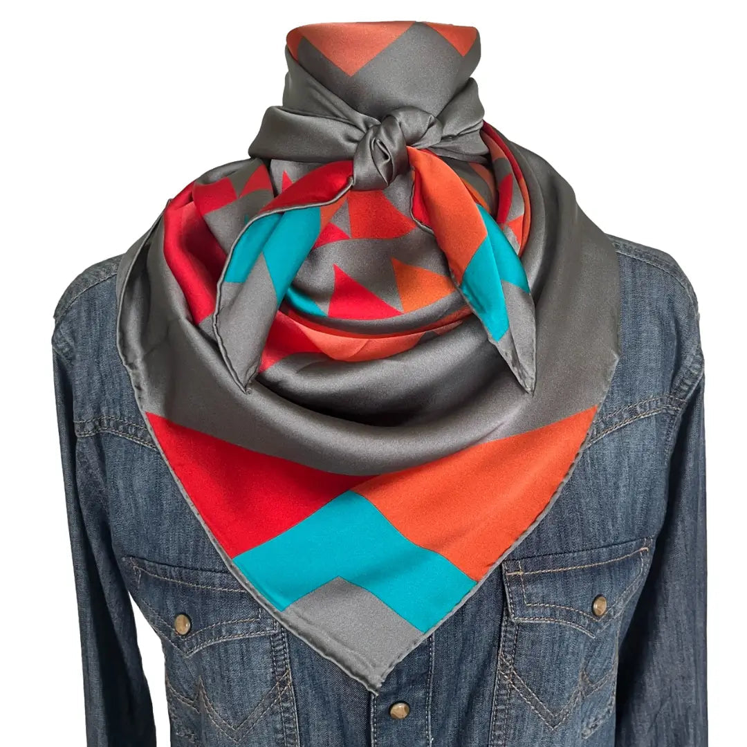 Aztec Wild Rags (Dusk in the Saddle) Silk Scarf
