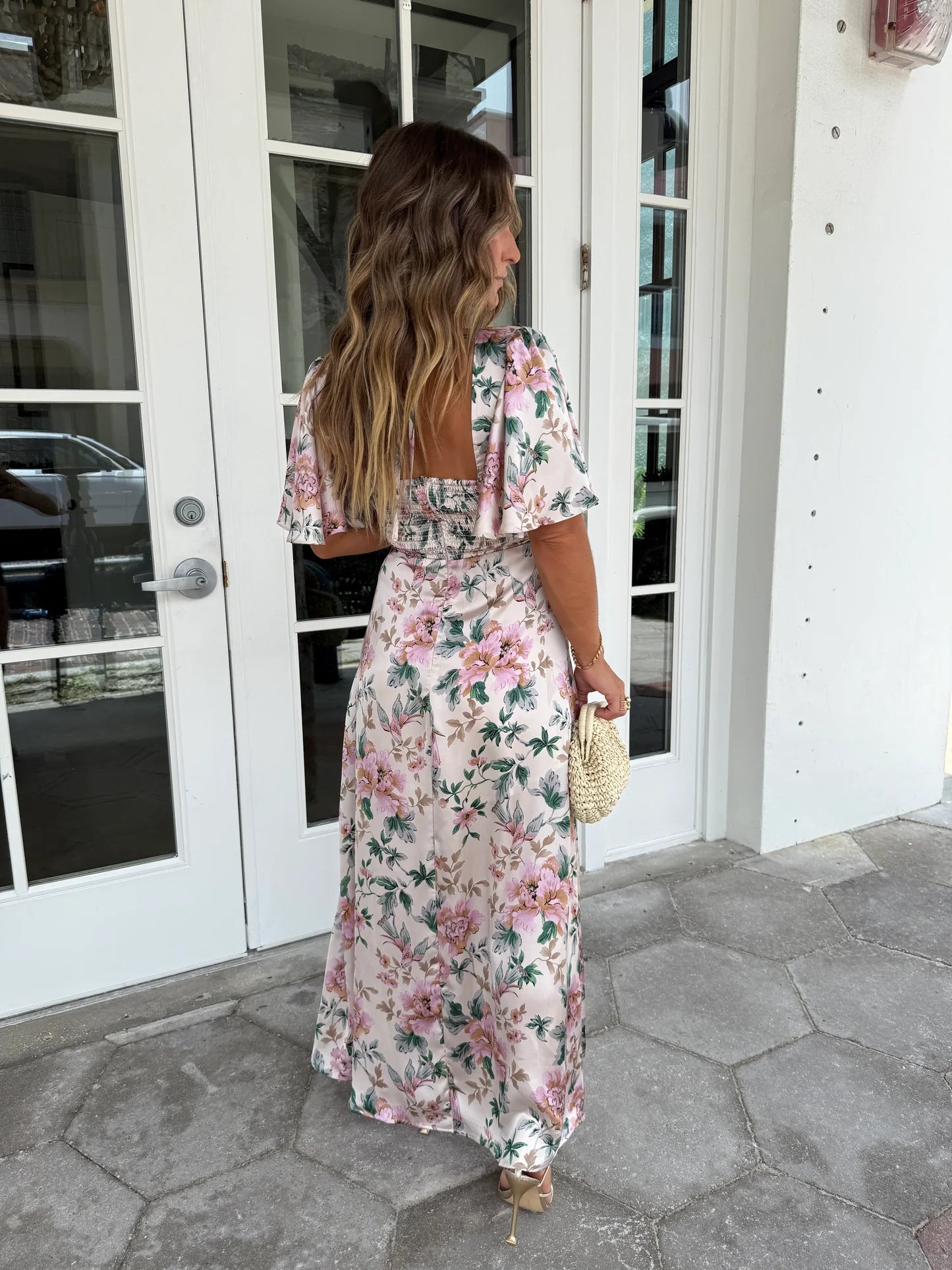 Loving Touch Floral Maxi Dress