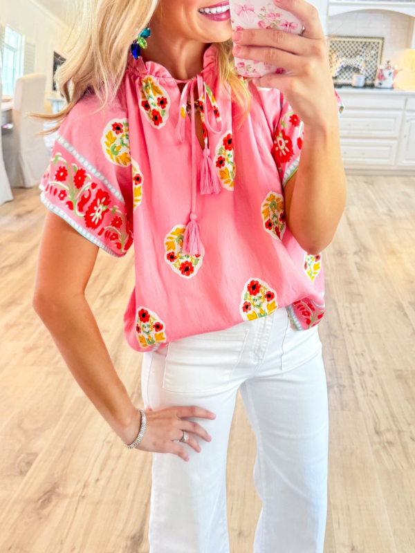 Boho Bloom Top