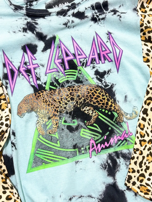 Def Leppard Mix & Match Tee（No Patch）