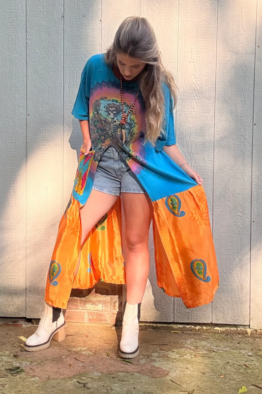 The Grateful Dead Double Split Maxi Tee