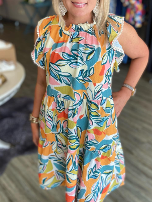 Sunset Beach Midi Dress