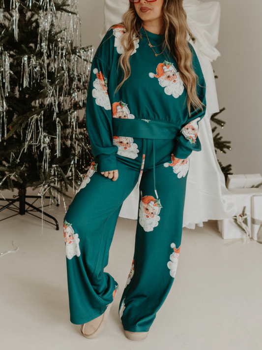 CUTIE SANTA drawstring pants