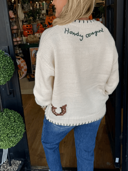 Horse Sand Sweater