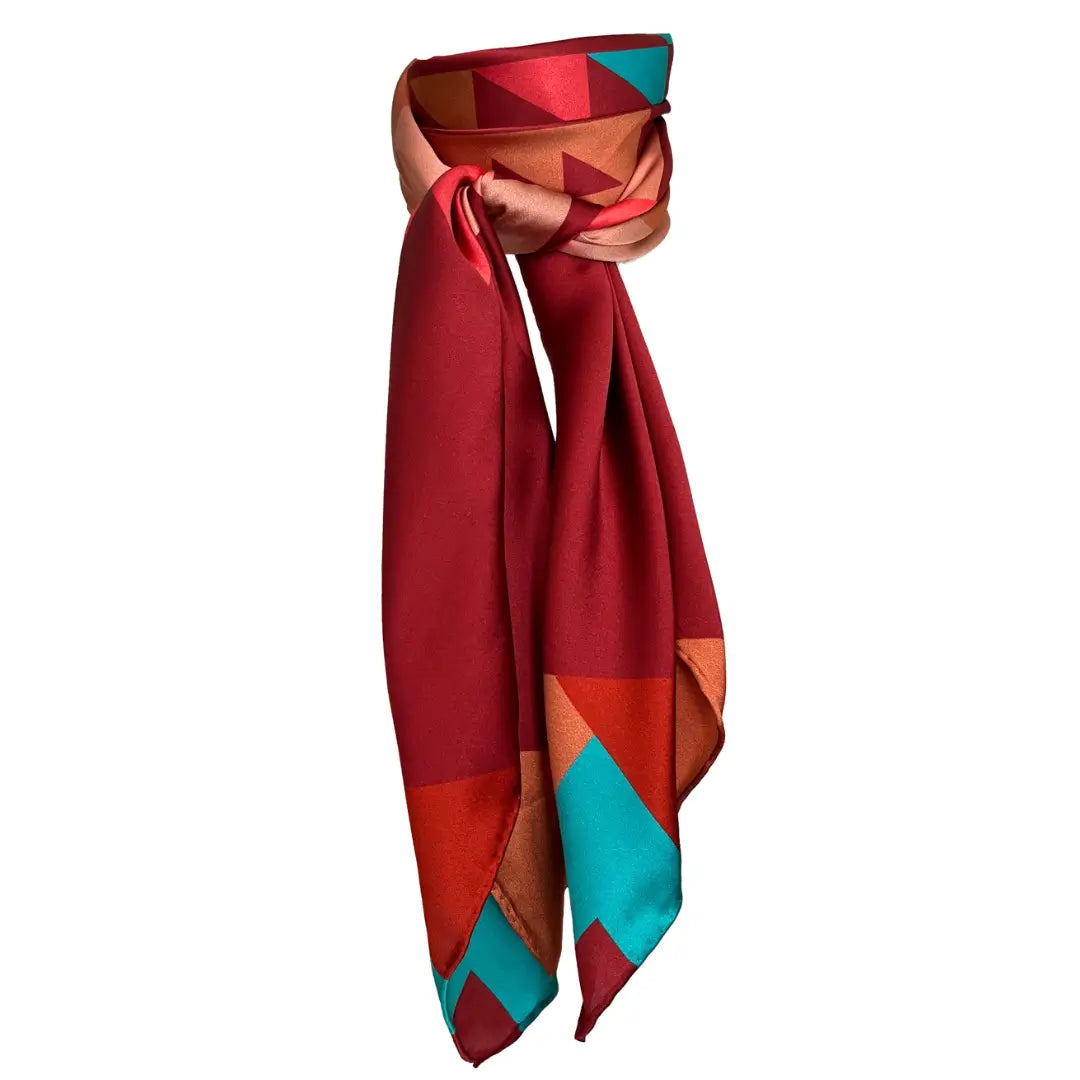 Aztec Wild Rags (Sunset in the Saddle) Silk Scarf