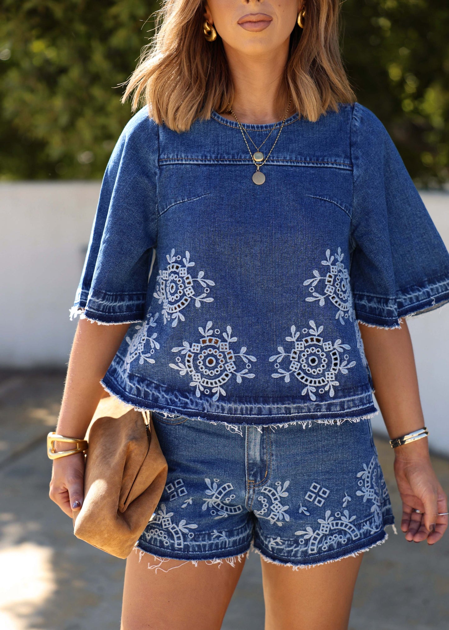 Tristen Top+Shorts Set（Frequently bought together:Get more 5% off)